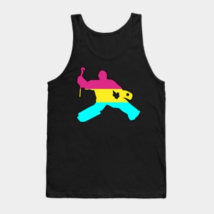 Field Hockey Goalie: Pansexual Pride Tank Top